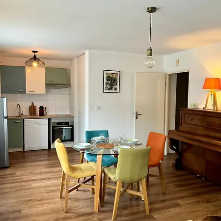 Le Baltimore Avec Climatisation Piscine Et Parking Apartman *